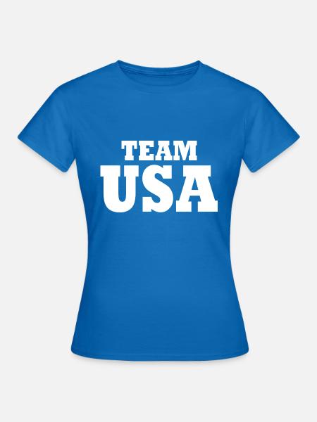 Team usa - Frauen T-Shirt - Royalblau