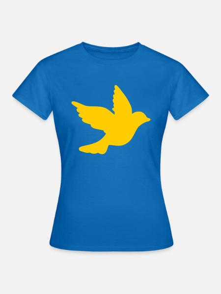 Ukraine - Frauen T-Shirt - Royalblau