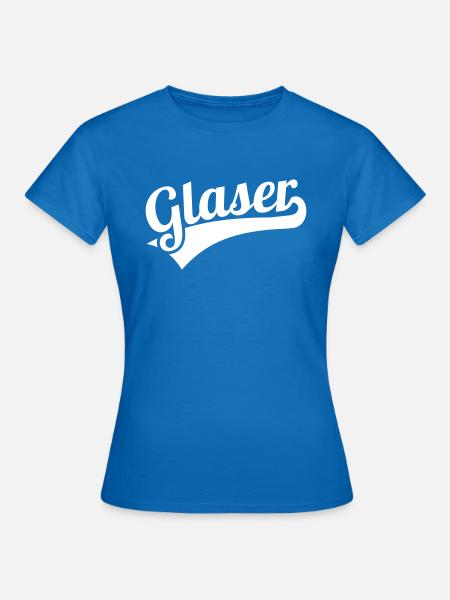 Glaser - Frauen T-Shirt - Royalblau