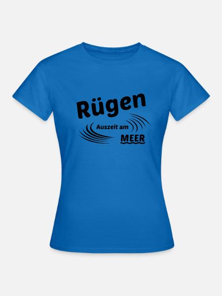 Rügen - Frauen T-Shirt - Royalblau