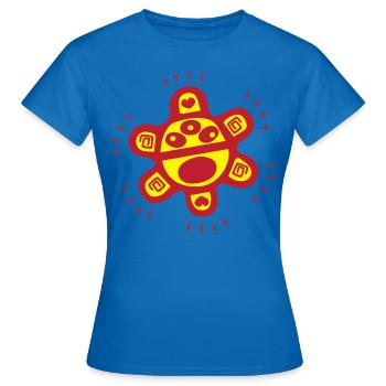 Verblüffe mich - Frauen T-Shirt - Royalblau - Vorne - AI Model Female 172 dark (172cm)