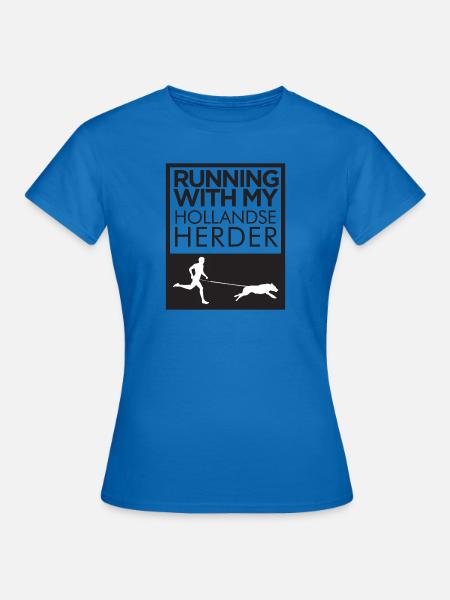 Holländischer Schäferhund - Frauen T-Shirt - Royalblau
