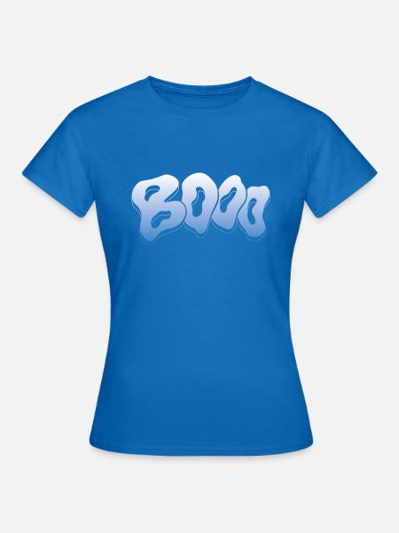 Gruseliger Geist - Frauen T-Shirt - Royalblau