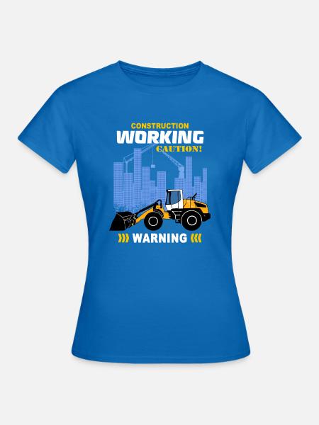 Radlader - Frauen T-Shirt - Royalblau