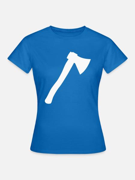 axt - Frauen T-Shirt - Royalblau