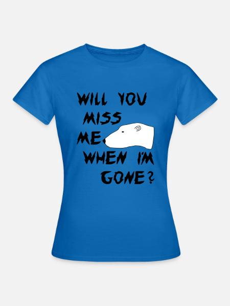 Eisbär - Polar Bear - Frauen T-Shirt - Royalblau