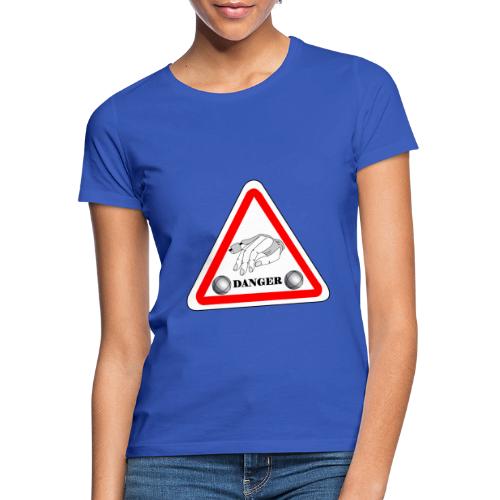 petanque claquement des boules humour accident - T-shirt Femme