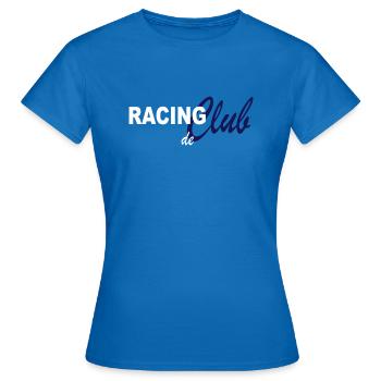 Racing club de - T-shirt Femme - bleu royal - Devant - AI Model Female 172 dark (172cm)