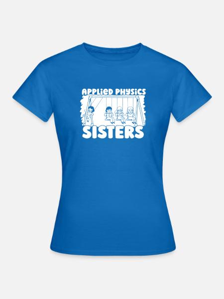 Physik Physiker - Frauen T-Shirt - Royalblau