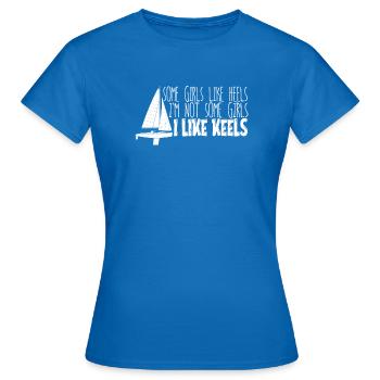 Voilier Kiel - T-shirt Femme - bleu royal - Devant - AI Model Female 172 dark (172cm)