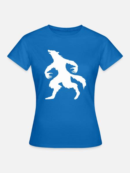 werwolf 1 - Frauen T-Shirt - Royalblau