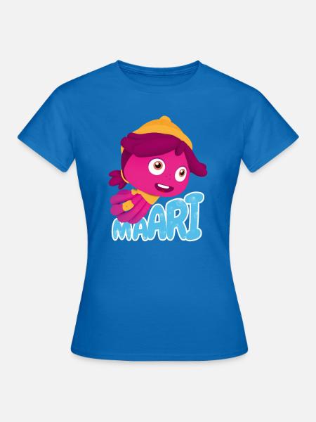 Maari - Abenteuer Am Riff Tintenfisch Maari - Frauen T-Shirt - Royalblau