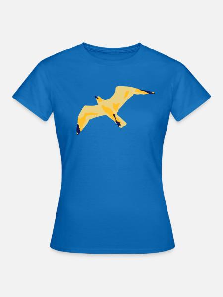 Möwe - Frauen T-Shirt - Royalblau