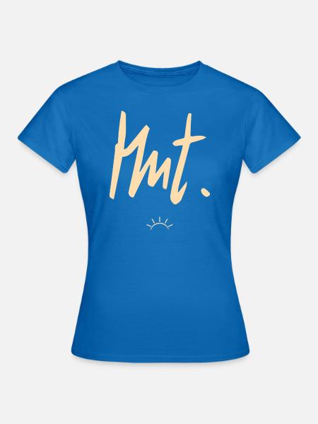 Mut. - Frauen T-Shirt - Royalblau
