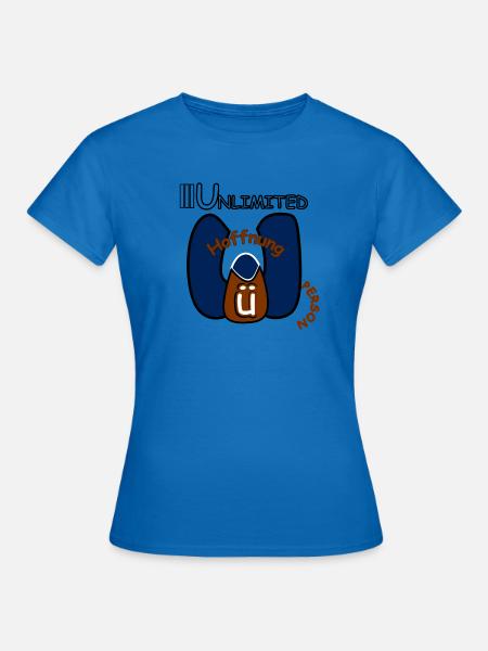 Hoffnung - Frauen T-Shirt - Royalblau