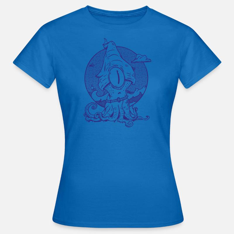 Confusing Octopus - Women's T-Shirt - royal blue