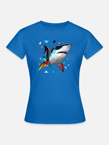 White Shark - Frauen T-Shirt - Royalblau