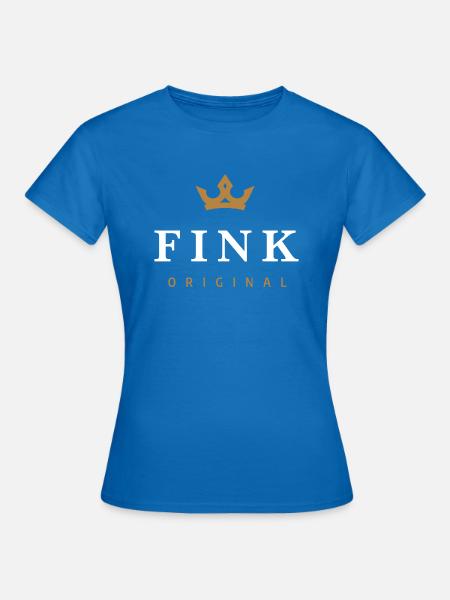 Fink Original Familienlogo - Frauen T-Shirt - Royalblau