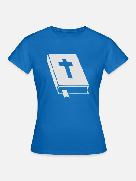 Christentum Collection - Frauen T-Shirt - Royalblau