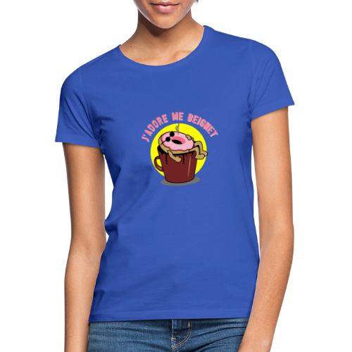 J'ADORE ME BEIGNET ! (café) - T-shirt Femme