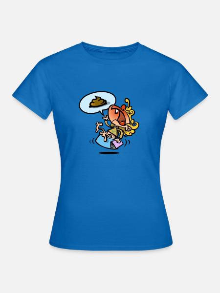 Pipikacka - Frauen T-Shirt - Royalblau