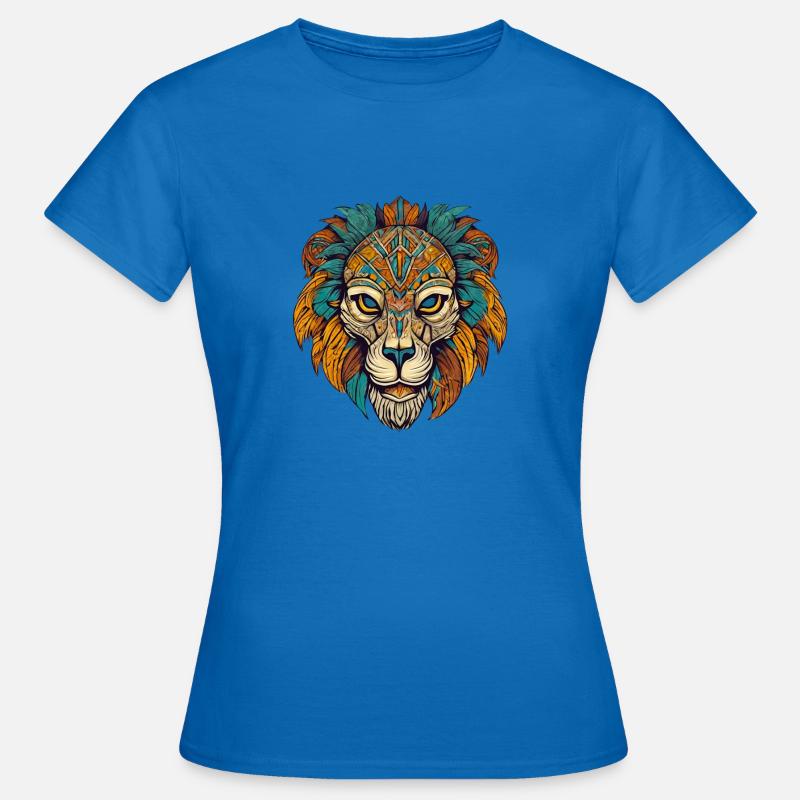 Lion - Women's T-Shirt - royal blue