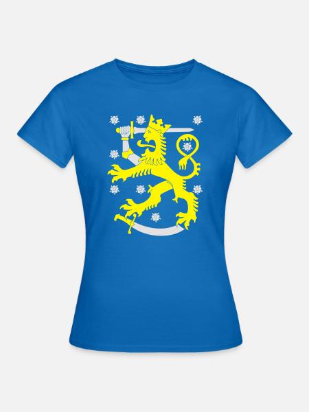 Finland - Frauen T-Shirt - Royalblau