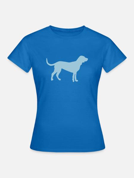 Cäthe shape - Frauen T-Shirt - Royalblau