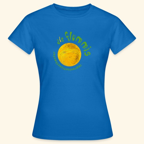 Flummi Logo rund gelb - Frauen T-Shirt