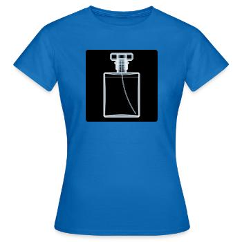 Duft XRays - Frauen T-Shirt - Royalblau - Vorne - AI Model Female 172 dark (172cm)