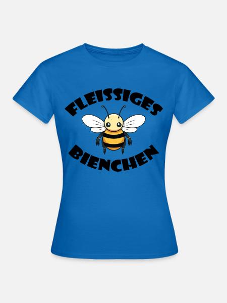 Fleißiges Bienchen - Frauen T-Shirt - Royalblau