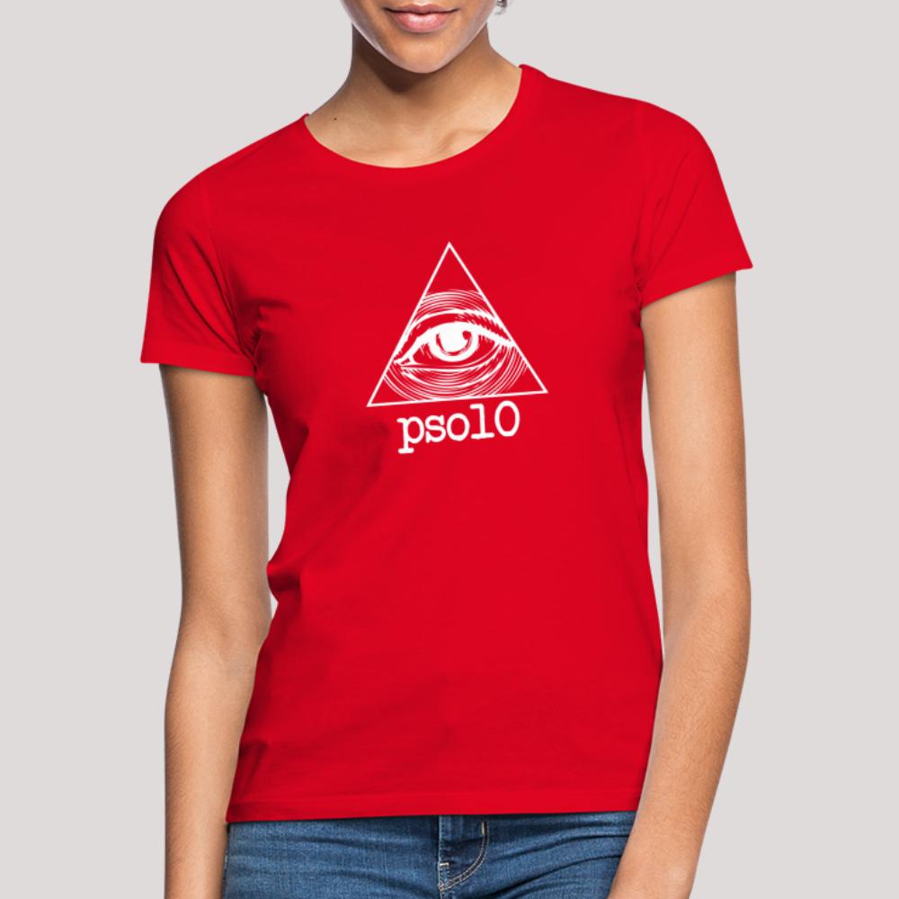 pso10 weiß - Frauen T-Shirt Rot