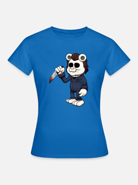 Teddybär Killer - Frauen T-Shirt - Royalblau