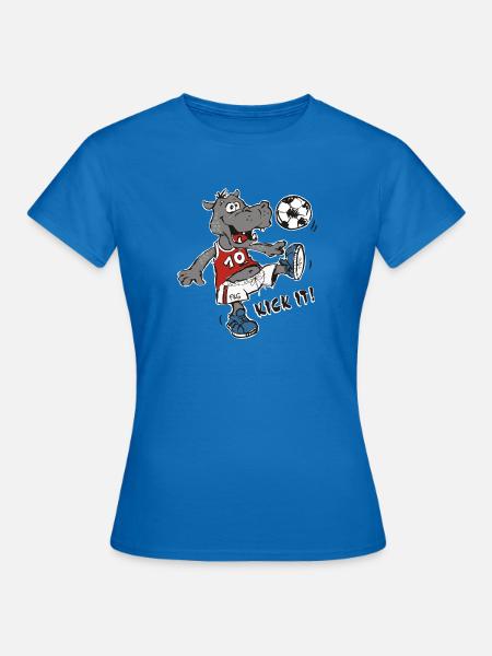 Kick it! - Frauen T-Shirt - Royalblau