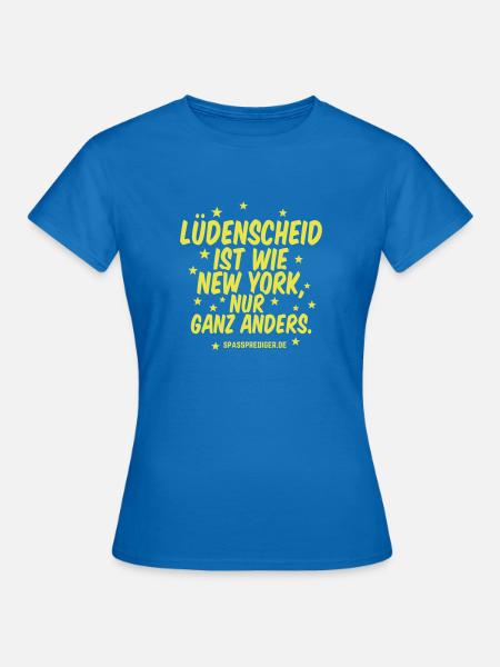 Lüdenscheid - Frauen T-Shirt - Royalblau
