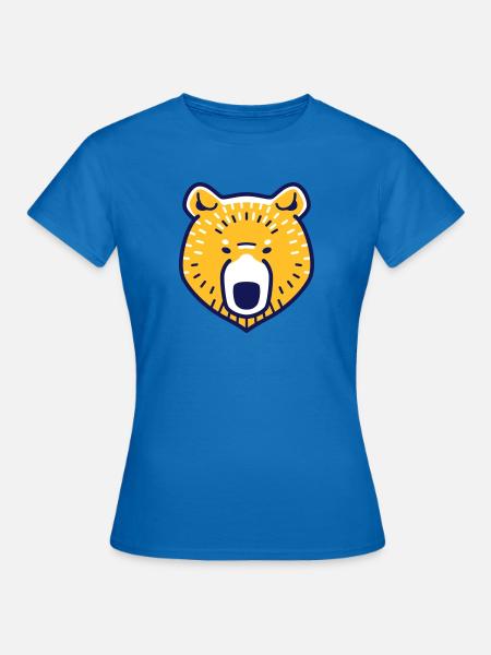 Waldfreunde Bär - Frauen T-Shirt - Royalblau