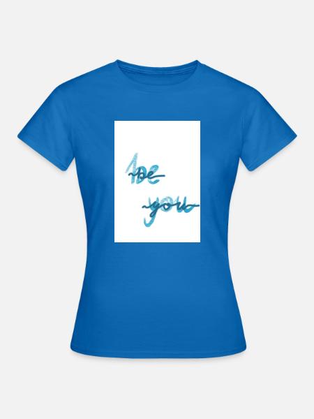 Einzigartig - Frauen T-Shirt - Royalblau