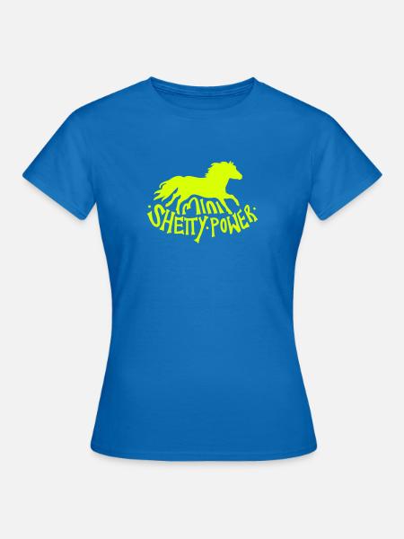 Shetty Power - Frauen T-Shirt - Royalblau