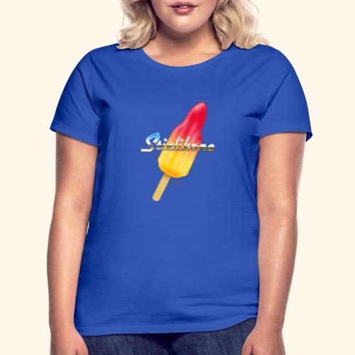 Eis am Stiel Rakete Stielikone | spassprediger - Frauen T-Shirt