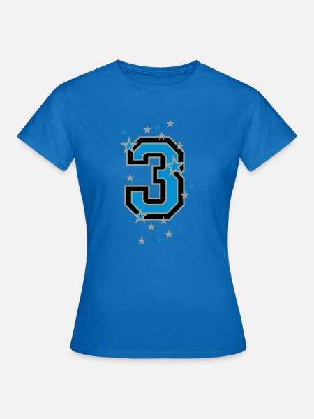 Nummer Eins 1 - Frauen T-Shirt - Royalblau