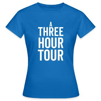 Eine dreistündige Tour - Frauen T-Shirt - Royalblau - Vorne - AI Model Female 172 dark (172cm)