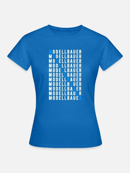Modellbauer - Frauen T-Shirt - Royalblau