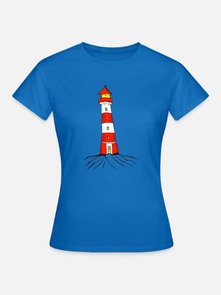 Phare - T-shirt Femme - bleu royal