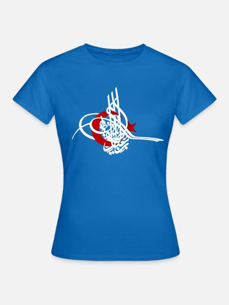 Tughra - Frauen T-Shirt - Royalblau
