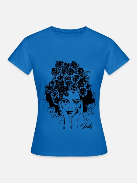 GEISHA - Frauen T-Shirt - Royalblau