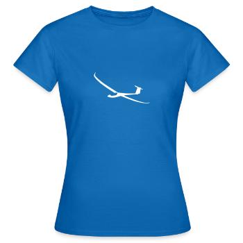js1 Glider Glider Glider Pilot Pilot - Women's T-Shirt - royal blue - Front - AI Model Female 172 dark (172cm)
