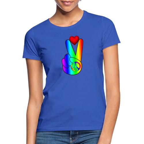 Peace Love NoWar - Frauen T-Shirt