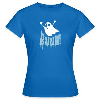 Petit fantôme effrayant - T-shirt Femme - bleu royal - Devant - AI Model Female 172 dark (172cm)