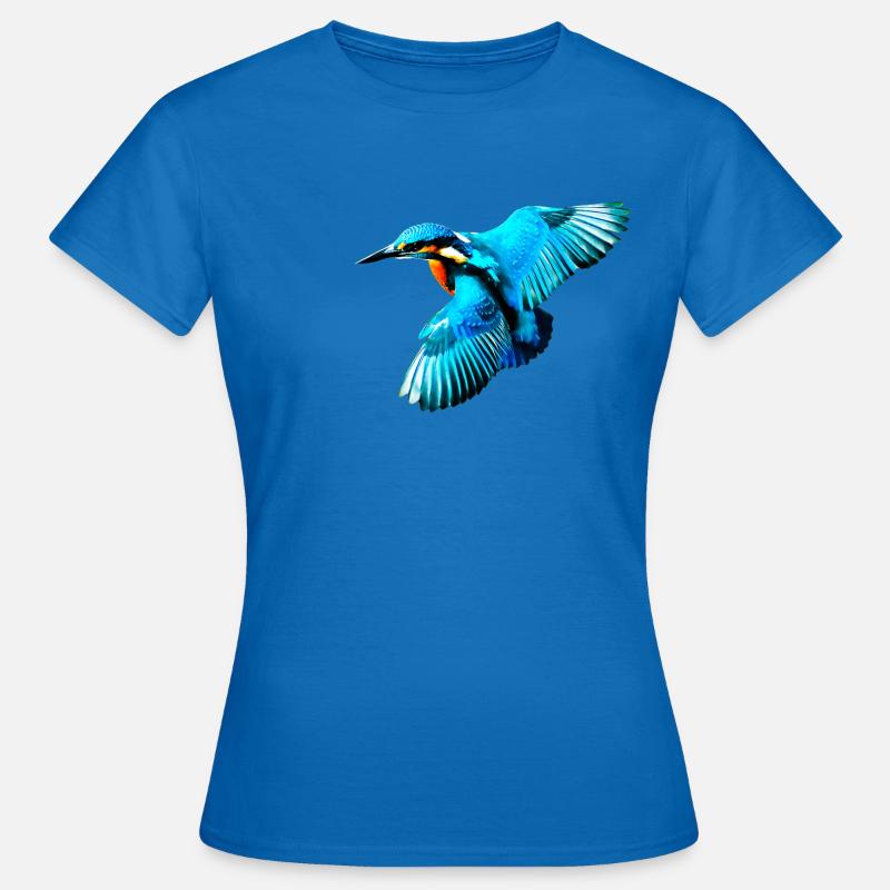 isfugl - Dame-T-shirt - royalblå