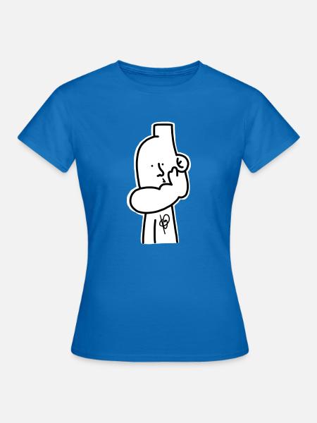 Deck oben - Frauen T-Shirt - Royalblau